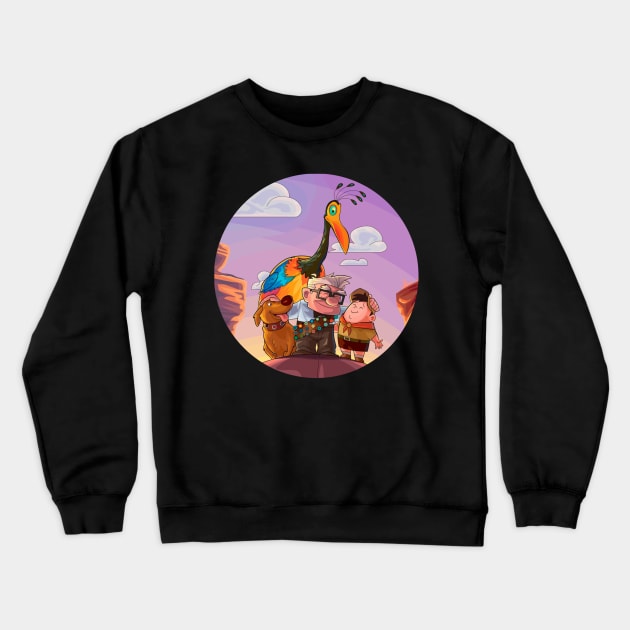 Up Crewneck Sweatshirt by VinylPatch